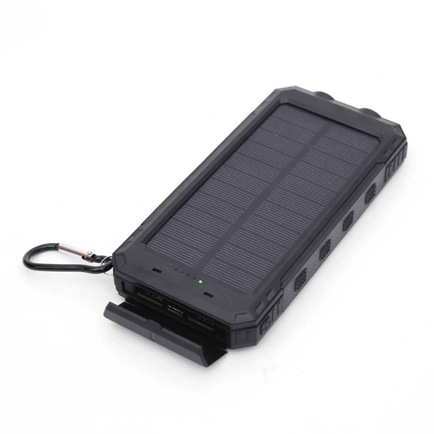 Nood Powerbank 200,000mAh met LED-lamp - Waterdicht - Zonne-oplaadfunctie - Dual USB voor Buiten