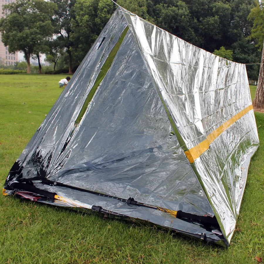 Noodtent 2-Persoons – Waterdichte Bivy Survival Shelter