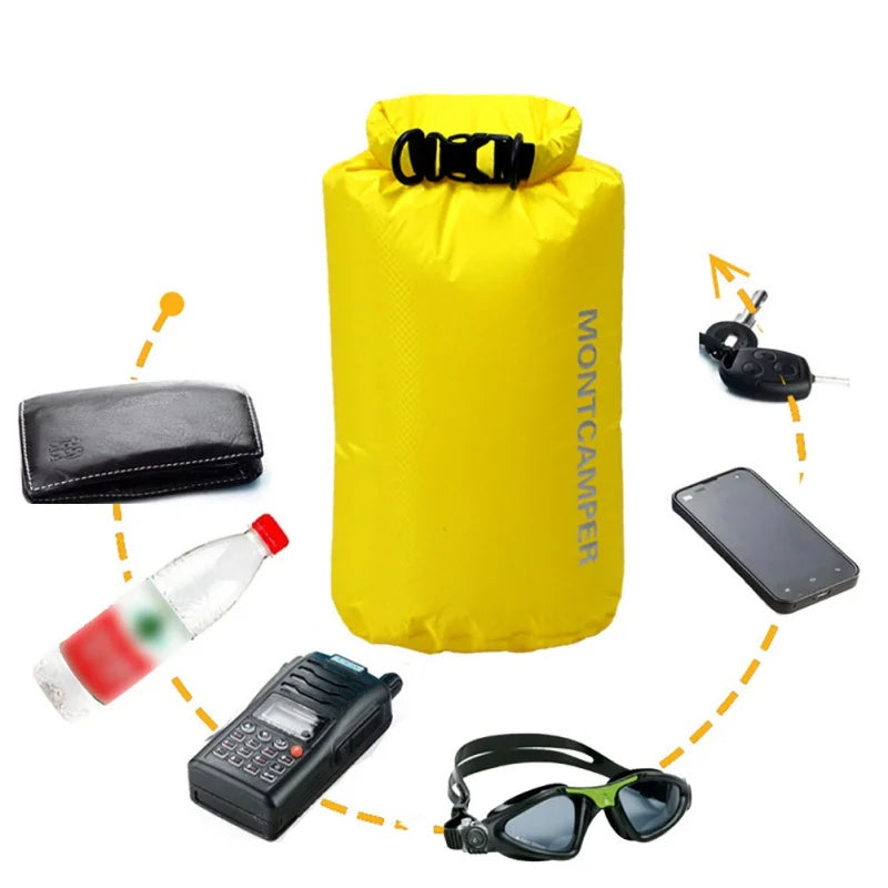 Waterdichte Dry Bag – Ultralichte 3-35L Opbergtas voor Nood, Zwemmen, Kajakken & Outdoor Sport