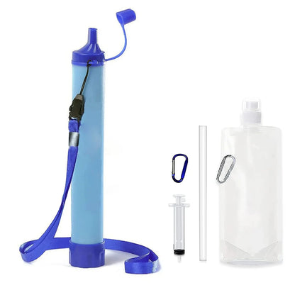 Draagbare Outdoor Waterfilter – Geschikt voor Kamperen, Hiking & Noodsituaties