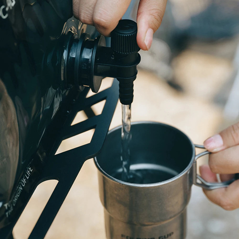 Opvouwbare Camping Waterzak 8L – Draagbare Watercontainer met Kraantje, Lekvrij & Multifunctioneel