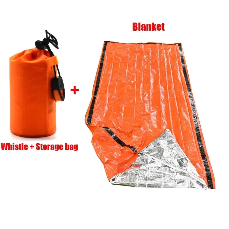 Waterdichte Nood-Slaapzak – Thermische Survival Zak voor Outdoor, Kamperen & EHBO