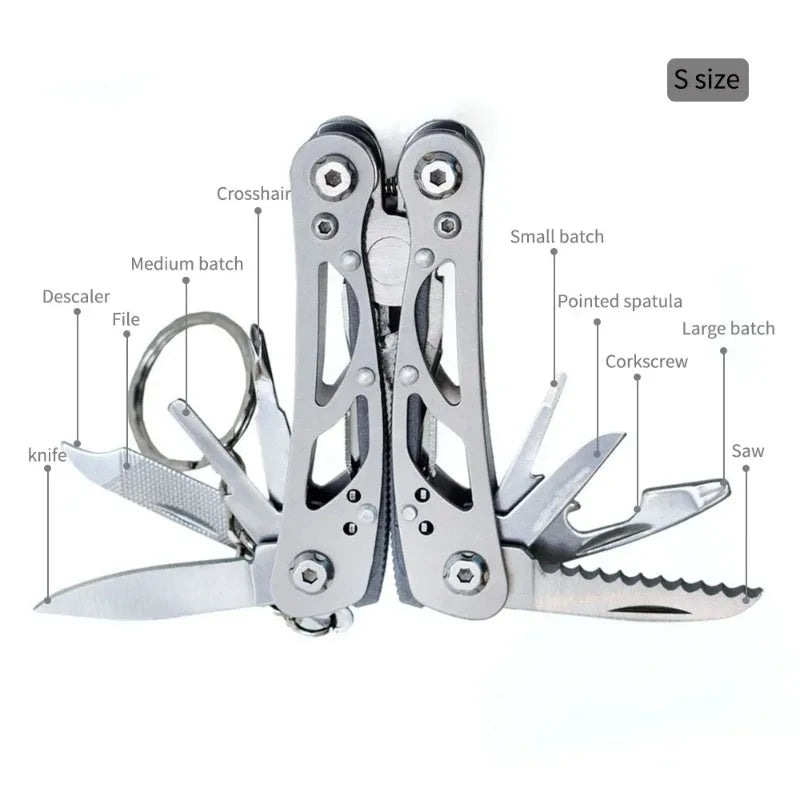 Outdoor Multitool – Opvouwbaar Survival Gereedschap Multifunctionele Tang