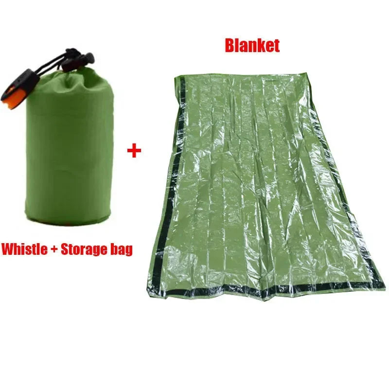 Waterdichte Nood-Slaapzak – Thermische Survival Zak voor Outdoor, Kamperen & EHBO