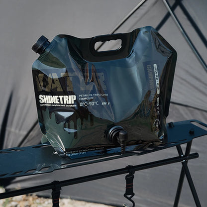 Opvouwbare Camping Waterzak 8L – Draagbare Watercontainer met Kraantje, Lekvrij & Multifunctioneel