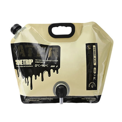 Opvouwbare Camping Waterzak 8L – Draagbare Watercontainer met Kraantje, Lekvrij & Multifunctioneel