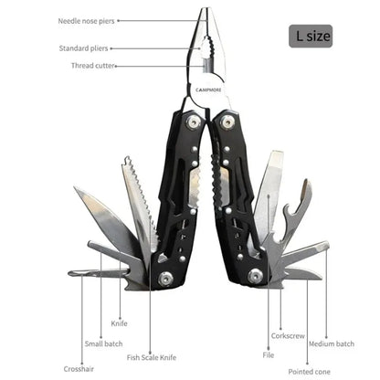 Outdoor Multitool – Opvouwbaar Survival Gereedschap Multifunctionele Tang