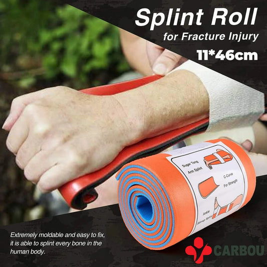 Nood Aluminium Spalk voor Eerste Hulp – Medische Fixatie voor Botbreuken en Letsels
