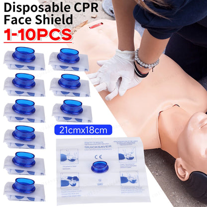 Wegwerp CPR Beademingsmasker – Eerste Hulp Mond-op-Mond Masker